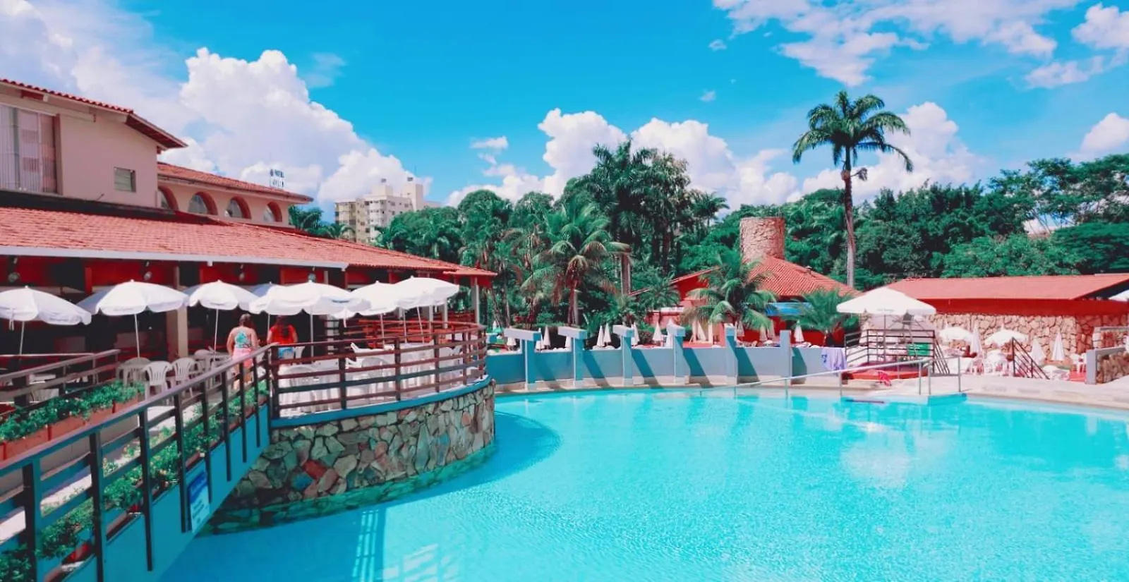*****  Hot Springs - Aptos Com Banheira - Piscinas Termais 24 Horas Hotel Caldas Novas Brazil